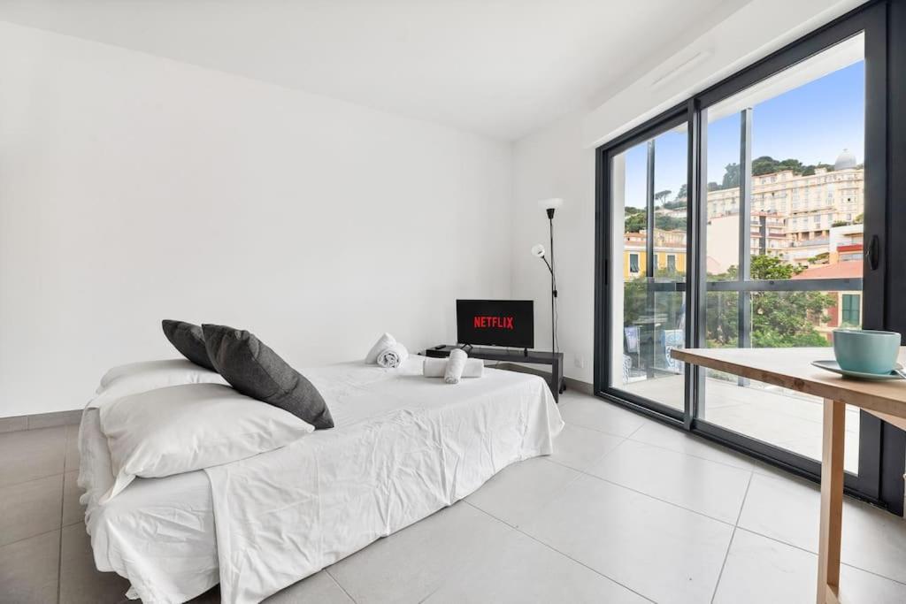 Apartmán Le Cap Riviera - Centre- Parking Prive - Climatisation Menton Exteriér fotografie